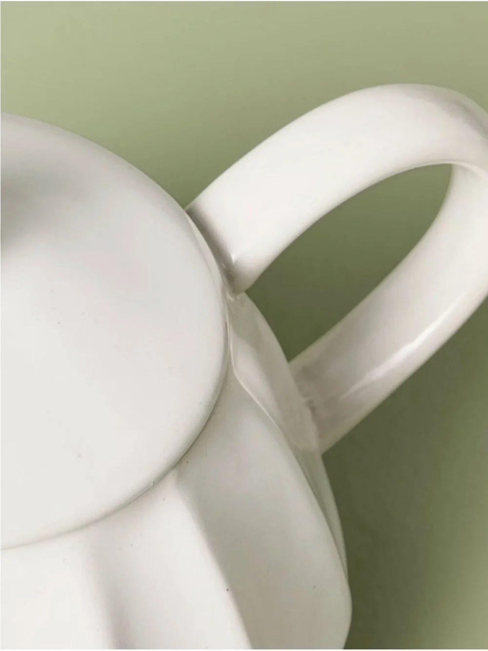 Hearth & Hand With Magnolia 44 fl oz Stoneware Teapot Sour Cream